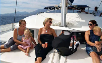 Estepona catamaran and yacht charters
