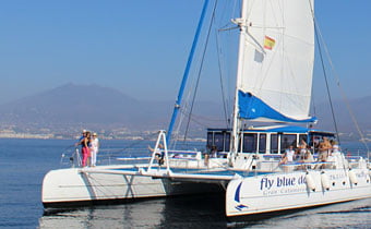 Marbella catamaran and boat charters