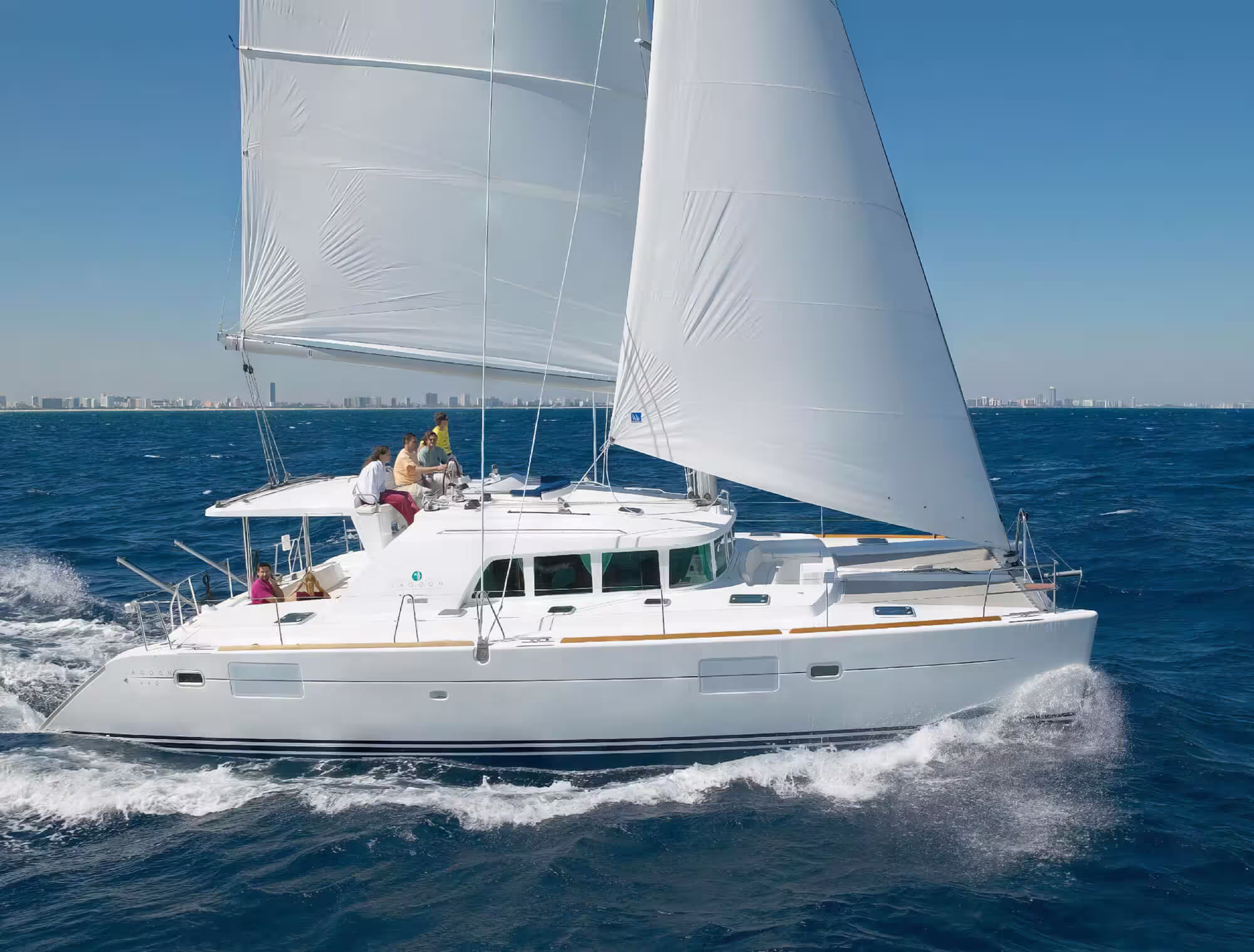 Puerto Banus catamaran sailing charter